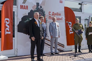 Александр Куниловский: «Поезд как символ приближения новой Победы, которую мы ждем» 
